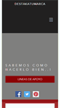 Mobile Screenshot of destakatumarca.com